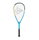 Dunlop Kinder-Squashschläger Tristorm JR 25 (160g/kopflastig) 2026 blau/grau/gelb - besaitet -