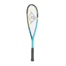 Dunlop Kinder-Squashschläger Tristorm JR 25 (160g/kopflastig) 2026 blau/grau/gelb - besaitet -