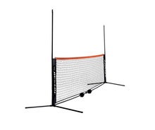 Dunlop Netz Tennis/Badminton/Federball höhenverstellbar - Breite 3 Meter