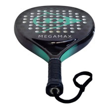 Dunlop Padelschläger Megamax 365g/Rund/Freizeit schwarz