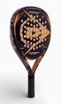 Dunlop Padelschläger Fusion Elite Pro 365g/Rund/Freizeit schwarz/gold