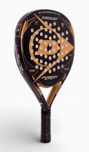 Dunlop Padelschläger Fusion Elite Pro 365g/Rund/Freizeit schwarz/gold