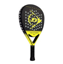 Dunlop Padelschläger Tristorm Pro 365g/Diamant/Freizeit schwarz/gelb