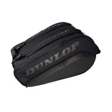 Dunlop Racketbag Paletero Elite (Padel Schlägertasche, 3 Hauptfach) schwarz/schwarz 15er