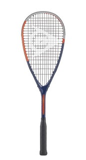 Dunlop Squash Racket Tristorm Pro (170g/head heavy) blue/grey/red - strung -