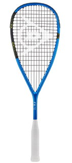Dunlop Squash Racket FX Team 125 125/grip-heavy blue/black/yellow - strung -