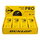 Dunlop Squashball Pro (2 żółte punkty, prędkość bardzo wolna) czarny - 4x3 piłki (12 sztuk) w kartonie