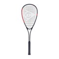 Dunlop Squashschläger Hire (165g/ausgewogen/Einsteiger) schwarz/rot - besaitet -
