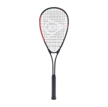 Dunlop Squashschläger Hire (165g/ausgewogen/Einsteiger) schwarz/rot - besaitet -