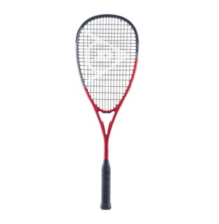 Dunlop Squashschläger Tristorm Graphite 145g/kopflastig 2025 rot/grau - besaitet -
