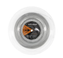 Dunlop Tennissaite Explosive (Haltbarkeit) silber 200m Rolle