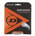 Dunlop Sznur tenisowy Explosive (trwałość) srebrny 12m zestaw