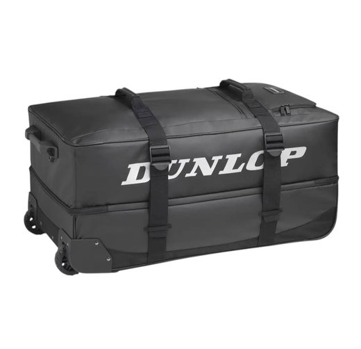 Torba podróżna Dunlop Pro Wheelie Bag (z kółkami, 120 litrów) czarna