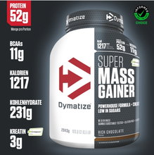 Dymatize Super Mass Gainer Pulver Rich Chocolate 2943g Dose