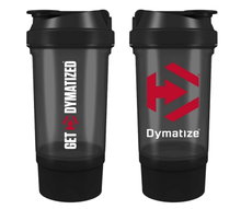 Dymatize Trinkflasche Shaker 500ml schwarz/rot