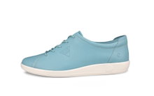 ECCO Sneaker Soft 2.0 Anniversary (ECCO Leder) hellblau Damen
