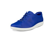 ECCO Sneaker Soft 2.0 Anniversary (ECCO Leder) blau Damen