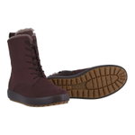 ECCO Winterstiefel Soft 7 Tred (Nubukleder, wärmendem Futter) granatrot Damen