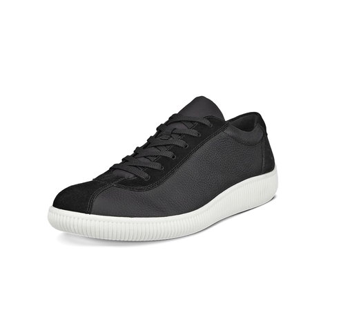 ECCO Sneaker Soft Zero (ECCO-Leder) schwarz Herren