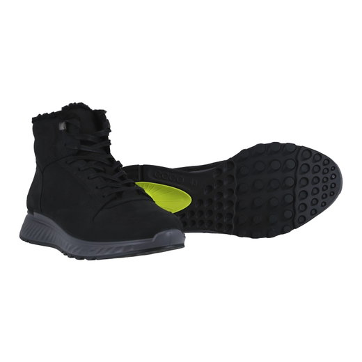 ECCO Winterstiefel Exostride MID Warm (Nubukleder) schwarz Herren
