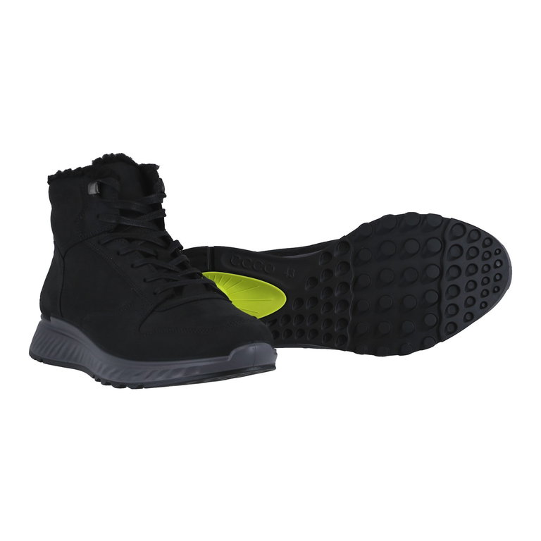 ECCO Winterstiefel Exostride MID Warm (Nubukleder) schwarz Herren