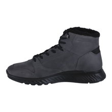 ECCO Winterstiefel Exostride MID Warm (Nubukleder) magnetgrau Herren