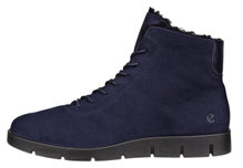 ECCO Winterstiefel Bella Boot (Nubukleder, warm) navyblau Damen