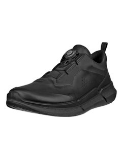 ECCO Biom 2.2 Sneakers (Boa Closure, Full Grain Leather) black men's