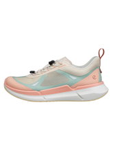 ECCO Sneaker Biom 2.2 (Schnellschnürsystem, Breathru-Mesh) blau/peach/weiss Damen