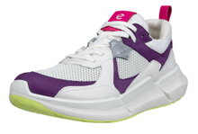 ECCO Sneaker Biom 2.2 (ECCO Leder) weiss/purple Damen