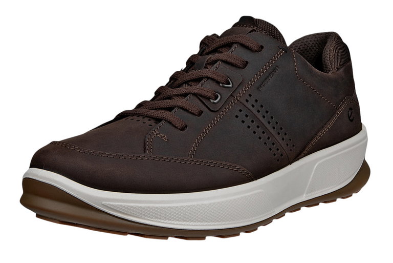 ECCO Sneaker Byway 2.0 WP (Premium-Leder, wasserdicht) coffeebraun Herren