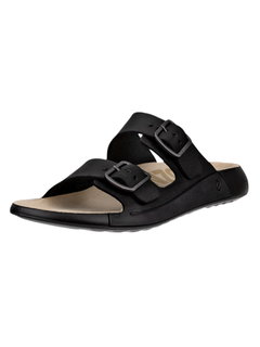 ECCO Sandal Cozmo (Nubuck leather) black ladies