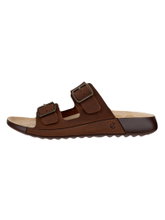 ECCO Sandale Cozmo (Nubuckleder) braun Damen