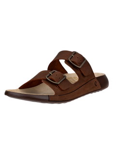 ECCO Cozmo Sandal (Nubuck Leather) brown ladies