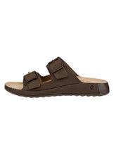 ECCO Sandale Cozmo (Nubukleder) dunkelbraun Herren