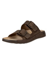 ECCO Sandale Cozmo (Nubukleder) dunkelbraun Herren