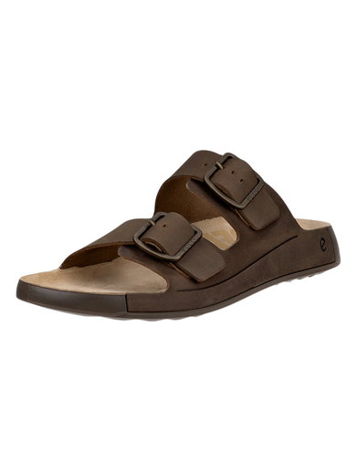 ECCO Sandale Cozmo (Nubukleder) dunkelbraun Herren