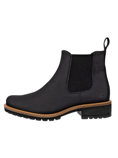 ECCO Stiefelette Elaina Chelsea (Premium-Leder) schwarz Damen