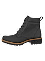 ECCO Stiefelette Elaina Lace Boot (Premium-Leder) schwarz Damen