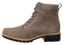 ECCO Stiefelette Elaina Lace Boot (Premium-Leder) braun Damen