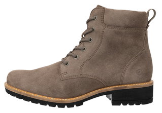 ECCO Botki Elaina Lace (Skóra premium) brązowe damskie