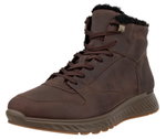 ECCO Winterstiefel Exostride MID Warm (Nubukleder) dunkelbraun Herren