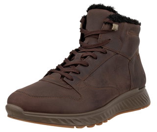 ECCO Winterstiefel Exostride MID Warm (Nubukleder) dunkelbraun Herren