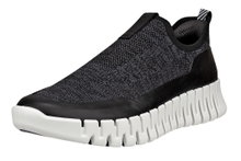 ECCO Sneaker Gruuv Easy-Slip (atmungsaktiv Textil) schwarz Damen