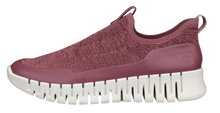 ECCO Sneaker Gruuv Easy-Slip (atmungsaktiv Textil) burgundrot Damen