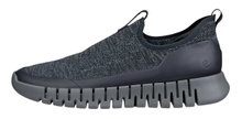 ECCO Sneaker Gruuv Easy-Slip (atmungsaktiv Textil) grau Herren