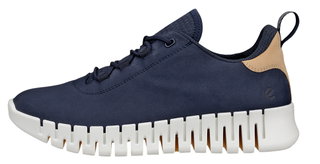 ECCO Sneaker Gruuv Lea (soft nappa leather) navy blue ladies