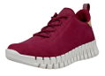 ECCO Sneaker Gruuv Lea (weiches Nappaleder) weinrot Damen