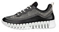 ECCO Sneaker Gruuv Lea (atmungsaktiv Textil) schwarz Damen