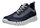 ECCO Sneaker Gruuv Lea (skóra premium, materiał siatkowy) granatowo-szary mężczyźni